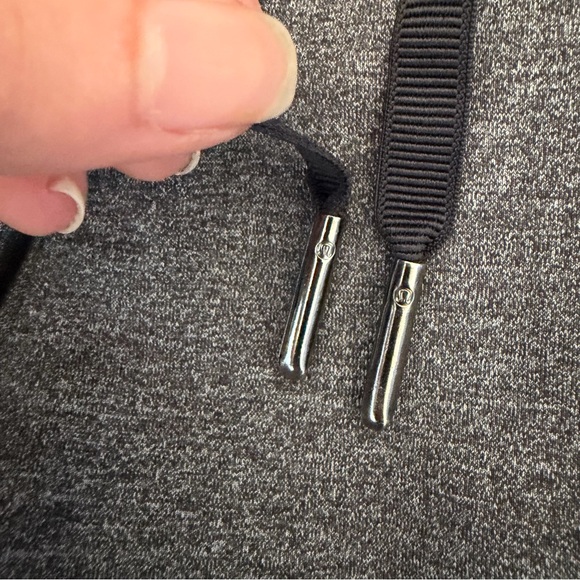 Lululemon On The Fly Pant 28" Heathered Black 4 - Picture 7 of 8